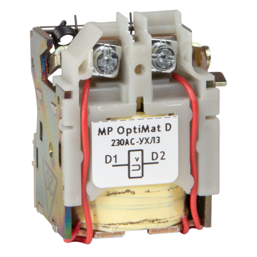Расцепитель минимального напряжения OptiMat D100, D160, D250, D400, D630-230AC-ОМ4-РЕГ | 255807 | КЭАЗ