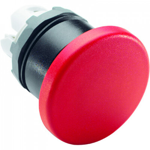 Кнопка MPM1-10R ГРИБОК красная (только корпус) без фиксации 40мм | 1SFA611124R1001 | ABB