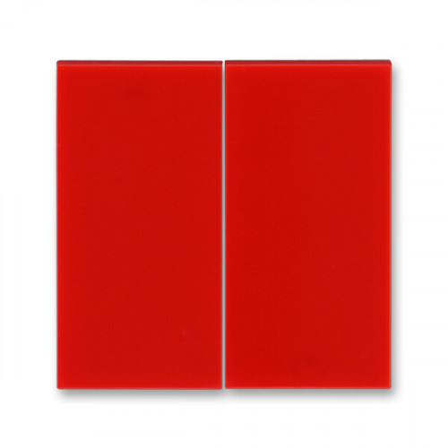 ABB Levit Красный Сменная панель на клавиши для выключателя двухклавишного | ND3559H-A447 65 | 2CHH594470A8065 | ABB