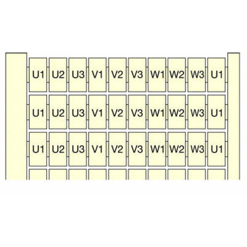 Маркировка RC610 10x(U1-U3-V1-V3-W1-W3) . | 1SNA233132R1500 | TE