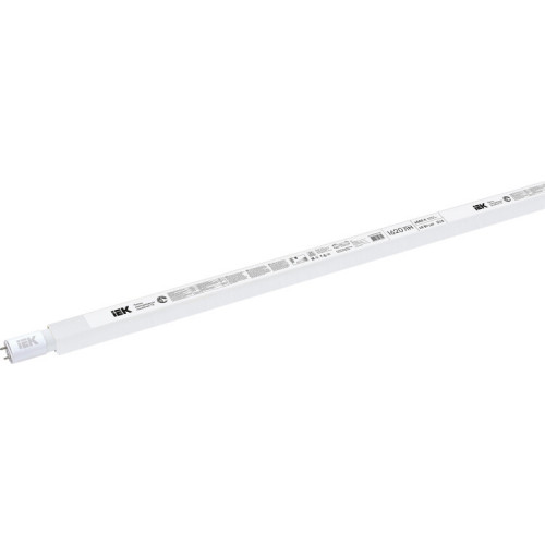 Лампа светодиодная LED 18Вт G13 230В ECO Т8 линейная | LLE-T8-18-230-65-G13 | IEK