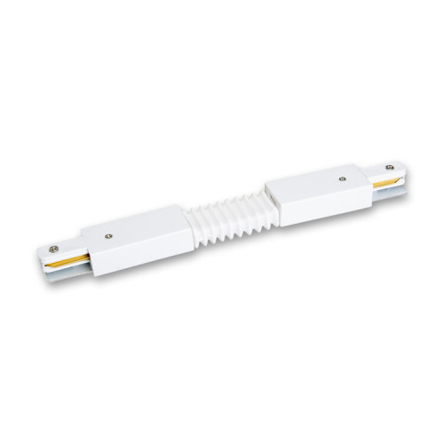 Коннектор для шинопровода осветительного гибкий белый PTR CF-WH | .5014749 | Jazzway