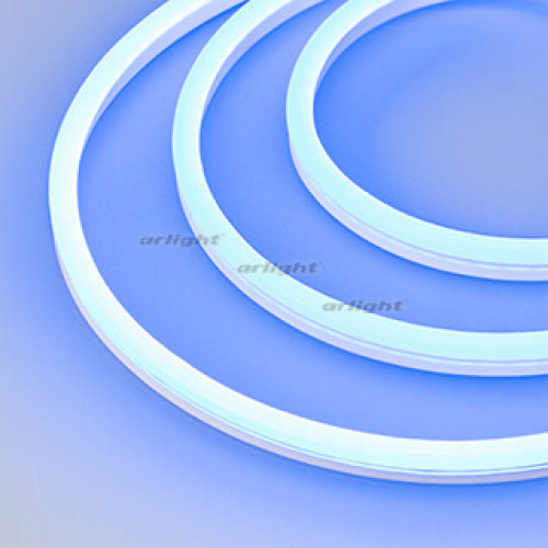 Гибкий неон GALAXY-1608-5000CFS-2835-100 12V Blue (16x8mm, 12W, IP67) (arlight, 12 Вт/м, IP67) | 029369 | Arlight