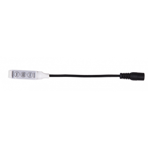 Мини-контроллер для светодиодной ленты LED RGB 12В/144Вт белый 3 штуки в упаковке | 1003614 | Jazzway