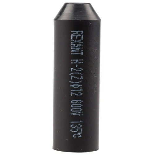 Термоусаживаемый колпак, капа 12,0 / 5,0 мм черный | 48-1012 | REXANT