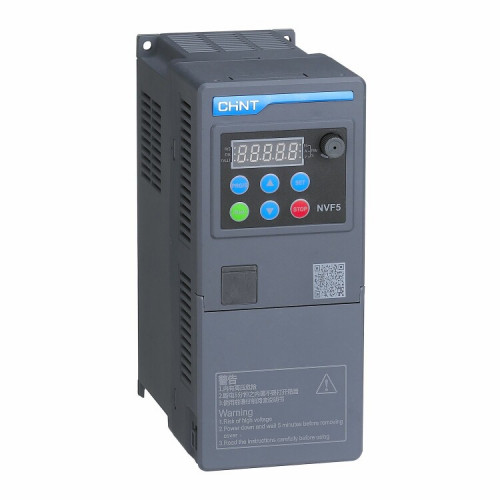 Преобразователь частоты NVF5-2.2/TD2, 2.2кВт, 220В 1Ф , общий тип | 201993 | CHINT