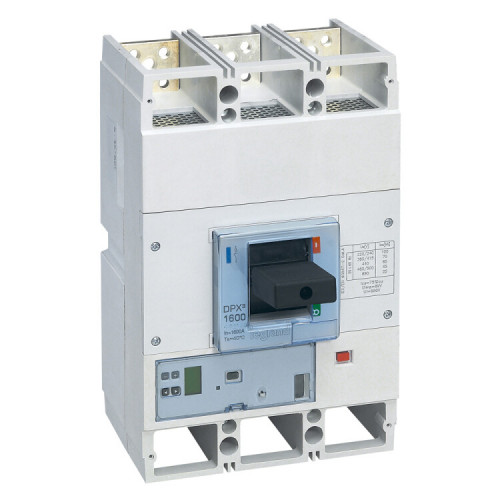 Автоматический выключатель DPX3 1600 - эл. расц. Sg - с изм. блоком.- 70 кА - 400 В~ - 3П - 1250 А | 422470 | Legrand