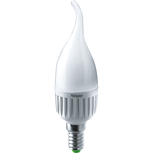 Лампа светодиодная LED 7Вт Е14 230В 4000К NLL-FC37-7-230-4K-E14-FR свеча на ветру матовая | 61027 | Navigator