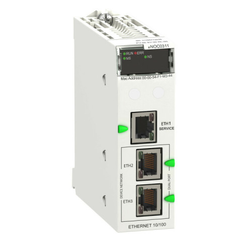 Модуль коммуникационный FactoryCast Ethernet (3 порта) | BMENOC0311 | Schneider Electric