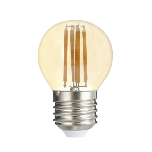 Лампа светодиодная PLED OMNI (филамент) G45 8w E27 3000K Gold 230/50 | .5021600 | Jazzway