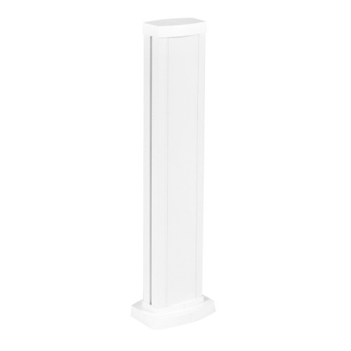 Универсальная мини-колонна алюминиевая с крышкой из алюминия 1 секция, высота 0,68 метра, цвет белый | 653103 | Legrand