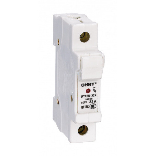 Держатель плавких вставок с индикацией RT28-63X 14х51 1П | 520439 | CHINT