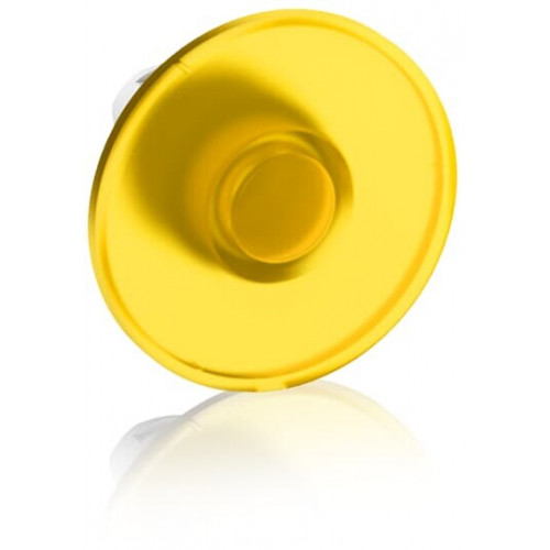 Кнопка MPM2-11Y ГРИБОК желтая (только корпус) без фиксации с подсветкой 60мм|1SFA611125R1103| ABB