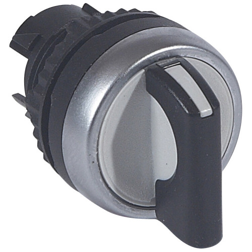 Переключатель с рукояткой - Osmoz - для комплектации - без подсветки - IP 66 - 3 поло 45° - чёрный | 023926 | Legrand