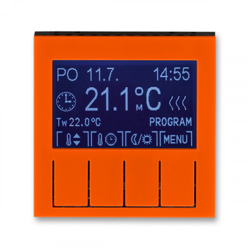 ABB Levit Оранжевый / дымчатый чёрный Терморегулятор универсальный программируемый | 3292H-A10301 66 | 2CHH911031A4066 | ABB