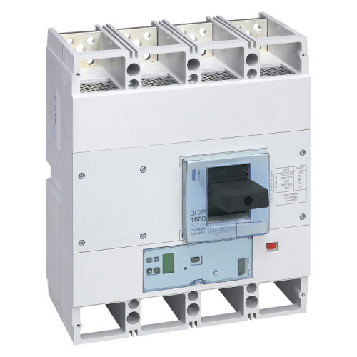 Автоматический выключатель DPX3 1600 - эл. расц. S2 - 50 кА - 400 В~ - 4П - 800 А | 422318 | Legrand