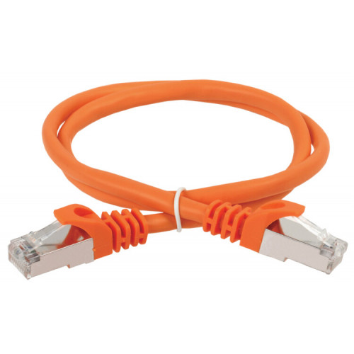 Коммутационный шнур (патч-корд), кат.5Е FTP, 1м, оранжевый | PC07-C5EF-1M | ITK
