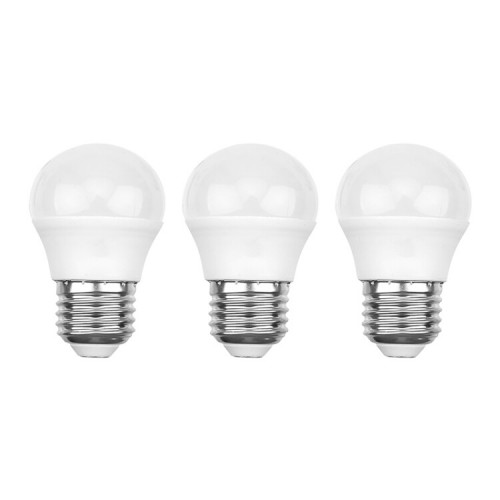 Лампа светодиодная Шарик (GL) 7.5 Вт E27 713 Лм 6500 K холодный свет (3 шт./уп.) | 604-036-3 | Rexant