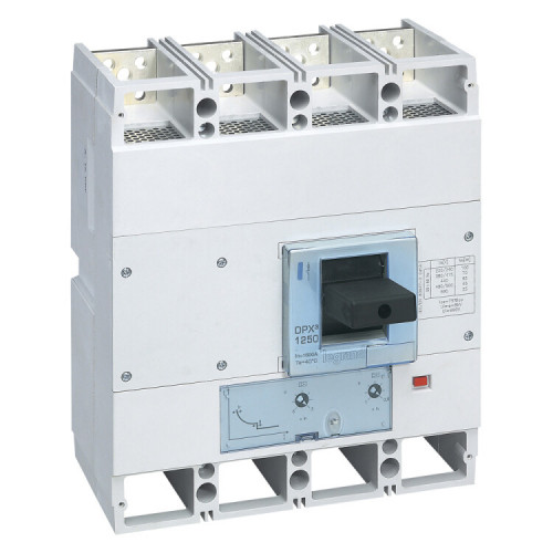 Автоматический выключатель DPX3 1600 - термомагн. расц.-70 кА - 400 В~ - 3П+Н/2 - 1250 А | 422285 | Legrand