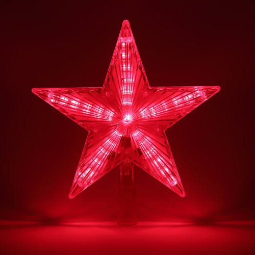 Светодиодная елочная верхушка Звезда, ENGEV-02 31 LED, h21 см,длина провода 2,5 м., 220V, IP20 | Б0056008 | ЭРА