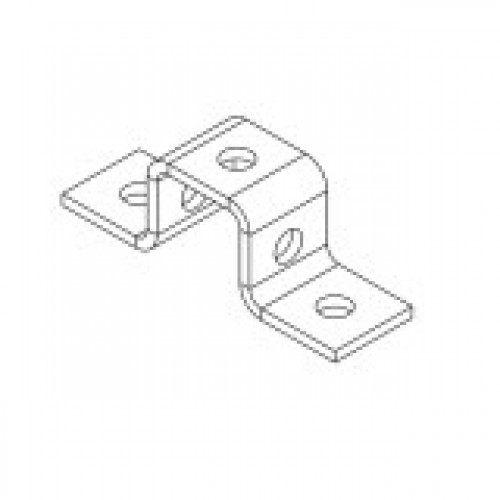 Прямоугольная скоба для СТРАТ профиля 41х41 (горячий цинк) | СКПгц4141 | Ostec