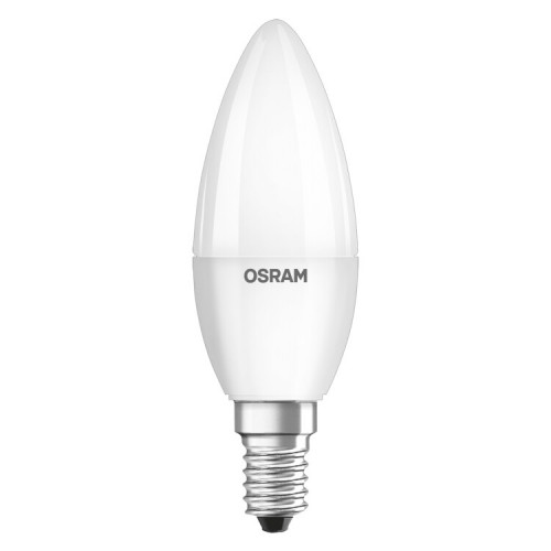 Лампа светодиодная LED Antibacterial B 4,9W/827 230VFR E14 10X1 | 4058075561373 | OSRAM