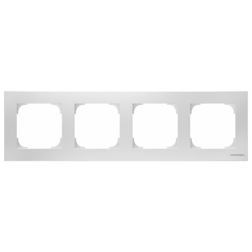 Рамка 4-постовая, серия SKY, цвет альпийский белый|2CLA857400A1101| ABB