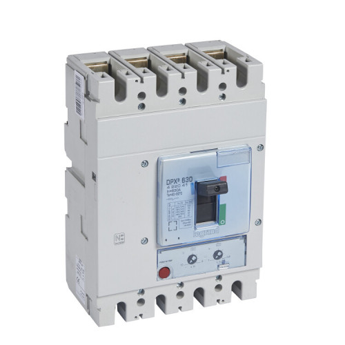 Автоматический выключатель DPX3 630 - термомагнитный расцепитель - 70 кА - 400 В~ - 3П+Н/2 - 630 А | 422041 | Legrand