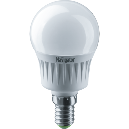 Лампа светодиодная LED 7Вт Е14 230В 2700К NLL-G45-7-230-2.7K-E14 шарик матовый | 94466 | Navigator