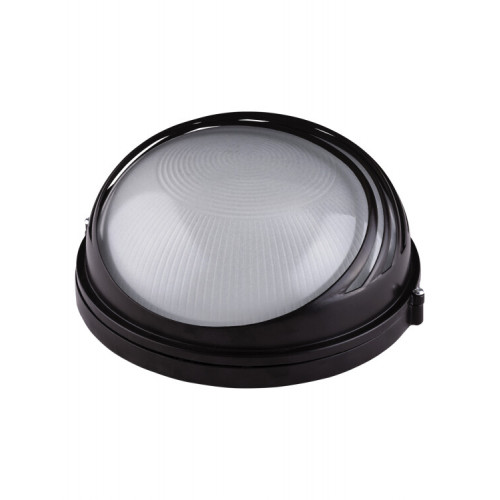 Светильник пылевлагозащищенный под лампу для ЖКХ НПБ1107 черный/круг ресничка 100Вт IP54 | SQ0303-0056 | TDM