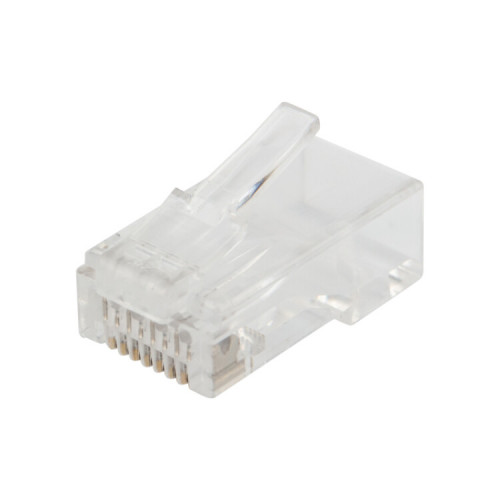 Разъем сетевой LAN на кабель, штекер 8Р8С (Rj-45) под обжим, категория 6, (10шт.) | 06-0085-A10 | Rexant
