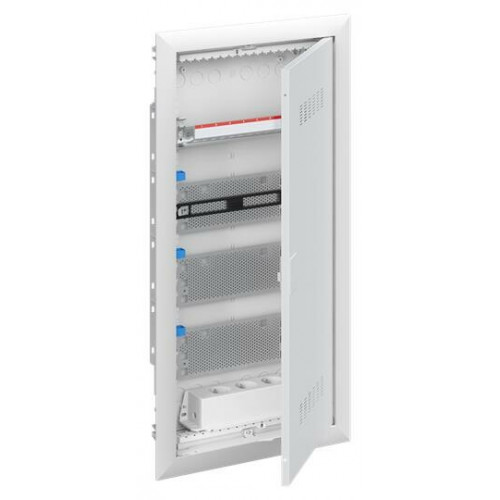 Шкаф мультимедийный с дверью с вентиляционными отверстиями UK648MV (4 ряда) | 2CPX031385R9999 | ABB