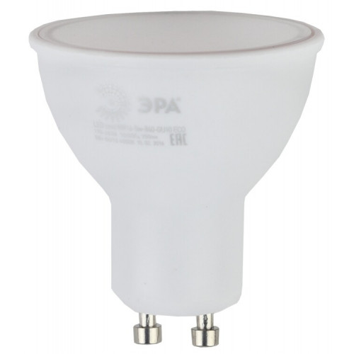 Лампа светодиодная RED LINE ECO smd MR16-5w-840-GU10 | Б0017917 | ЭРА