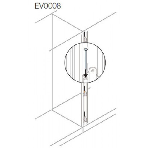 Набор шпилек для соединения шкафов (8шт) | EV0008 | ABB