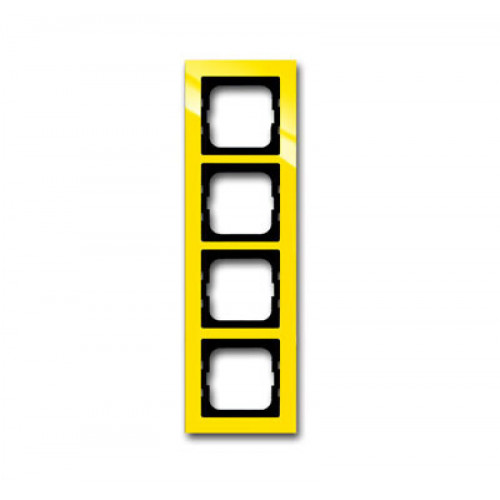 Рамка 5-постовая, серия axcent, цвет жёлтый | 1754-0-4349 | 2CKA001754A4349 | ABB