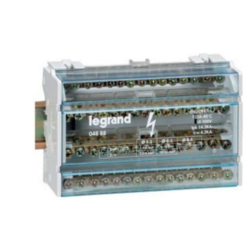 Кросс-модуль 4Рх13 контакт.40А 0 | 004885 | Legrand