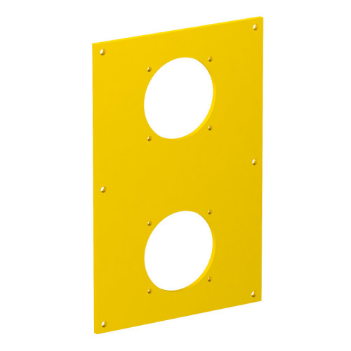 Накладка блока питания VH для монтажа устройств, 160x105x3 мм (ПВХ,желтый) (VHF-P8) | 6109879 | OBO Bettermann