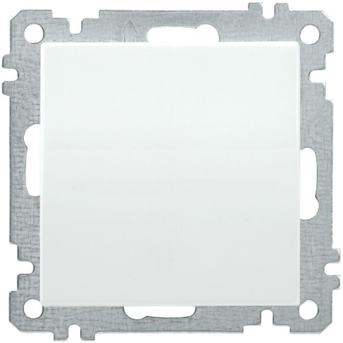 BOLERO белый Выключатель 1-клавишный 10А ВС10-1-0-Б | EVB10-K01-10-1 | IEK