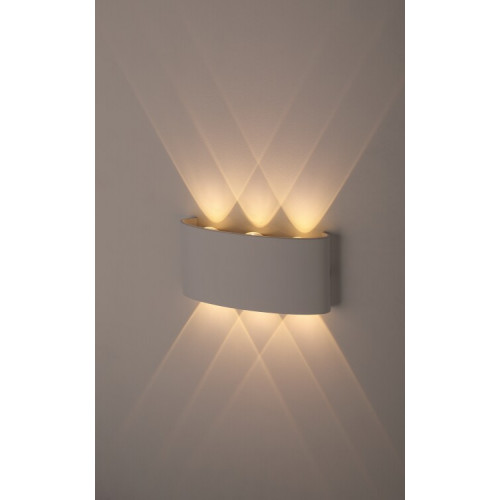 Декоративная подсветка светодиодная WL12 WH 6*1Вт IP 54 белый | Б0034610 | ЭРА