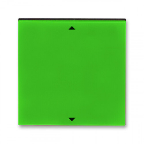 Управляющий элемент Busch-Jalousiecontrol®II ABB Levit с маркировкой зелёный / дымчатый чёрный | 2CHH700110A4067 | ABB