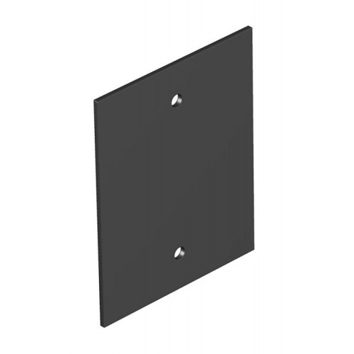 Крышка глухая для напольного бокса Telitank 71x88 мм (ПВХ,черный) (T12L P01S 9011) | 7408108 | OBO Bettermann