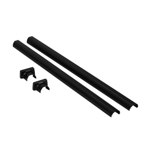 Декоративный комплект из пластика для телескопической стойки колонны, 1 или 2 секции, цвет черный | 653068 | Legrand
