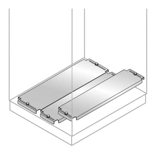 Панель нижняя скользящая,нерж 600х500 | EF6051X | ABB