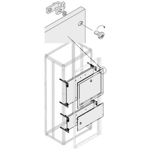 Комплект уст.ОТ 1000/1250/1600 W=800мм|1STQ007442A0000 | ABB