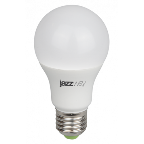 Лампа светодиодная LED 9Вт Е27 220В 4000К PPG A60 Agro (для растений) груша | 5002395 | Jazzway