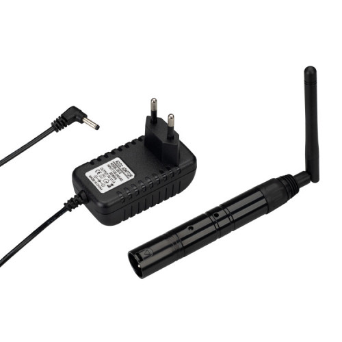 Усилитель SMART-DMX-Transmitter Black (5V, XLR3 Female, 2.4G) | 028416 | Arlight