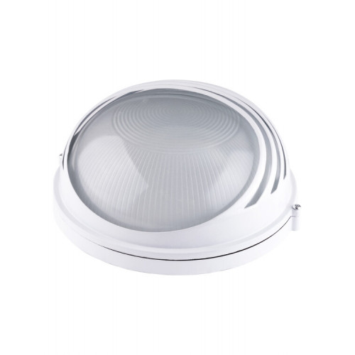 Светильник пылевлагозащищенный под лампу для ЖКХ НПБ1107 белый/круг ресничка 100Вт IP54 | SQ0303-0055 | TDM