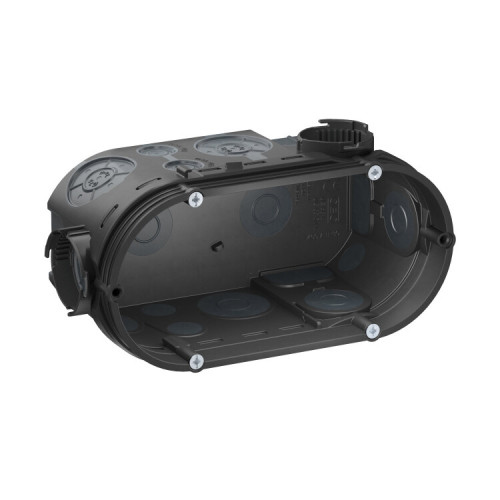 Коробка монтажная двойная UG 66-DV-L ?60мм H66мм для скрытого монтажа герметичная | 2003723 | OBO Bettermann