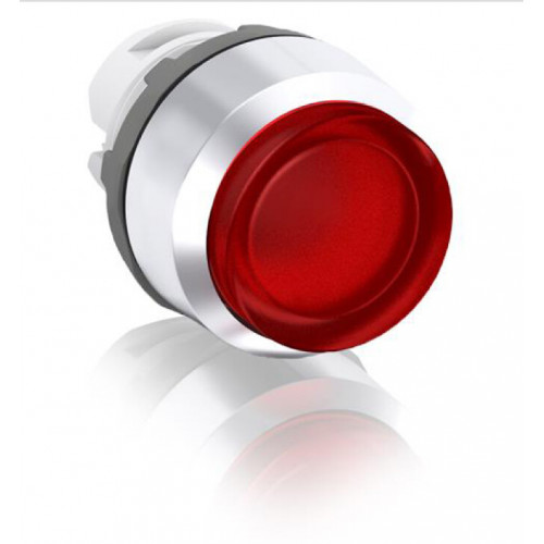 Кнопка MP3-31R красная выступающая (только корпус) с подсветкой без фиксации|1SFA611102R3101| ABB