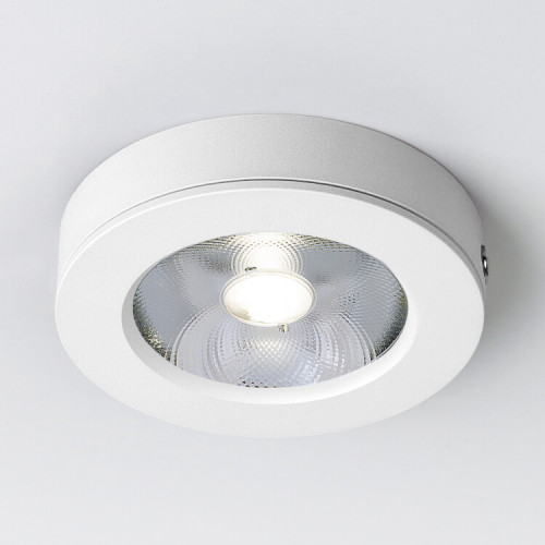 Накладной точечный светодиодный светильник белый DLS030 10W 4200K белый | a052413 | Elektrostandard